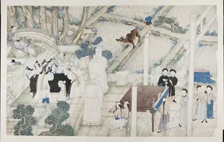 Scene at the tomb, 1880