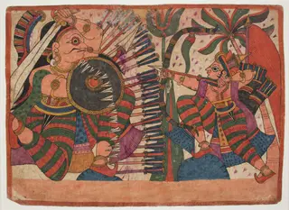 Scene from the Ramayana