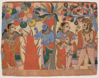 Scene from the Ramayana
