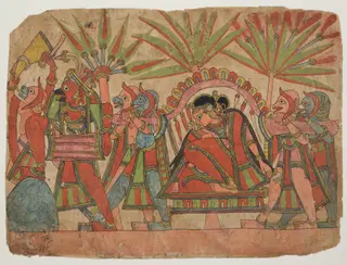 Scene from the Ramayana