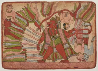 Scene from the Ramayana, 1800