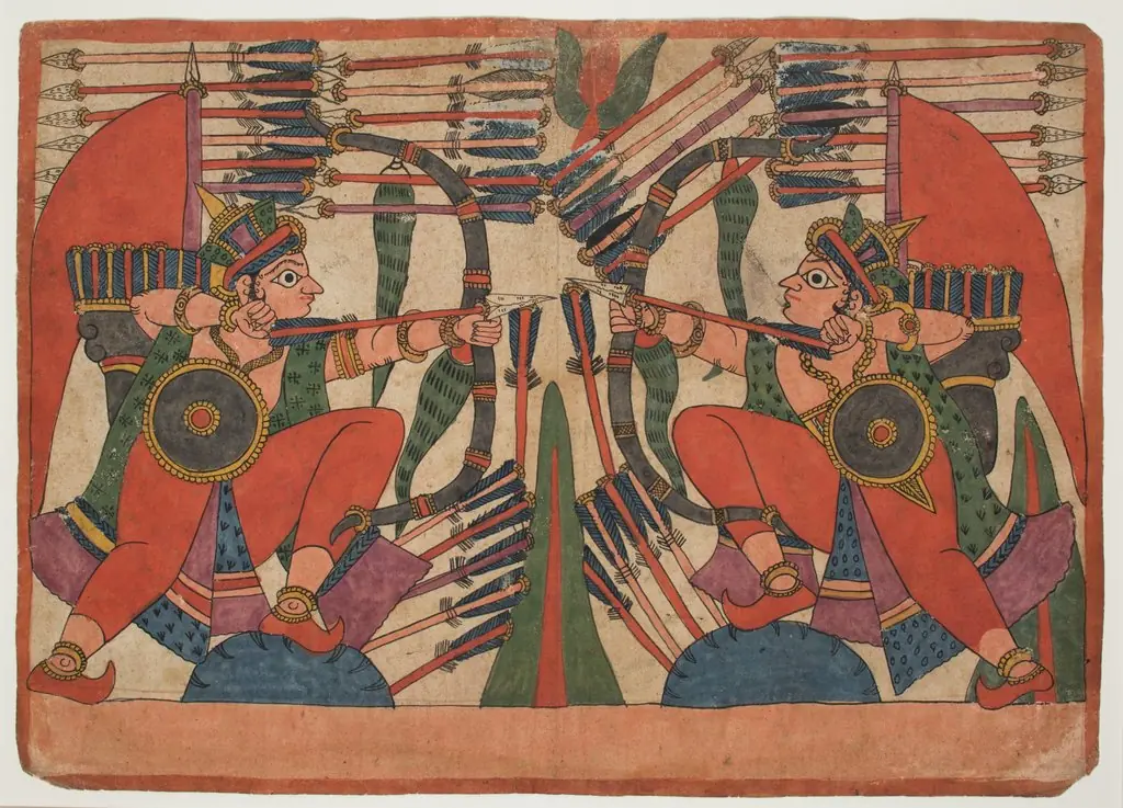 Scene from the Ramayana