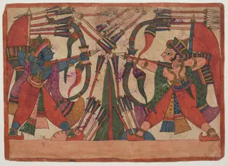 Scene from the Ramayana