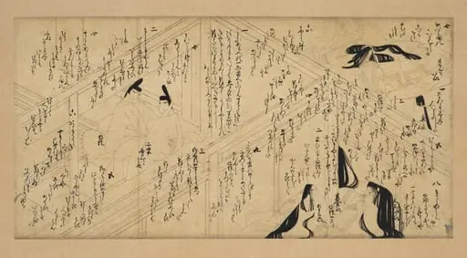 Scene from the Tale of the Wisteria Robe