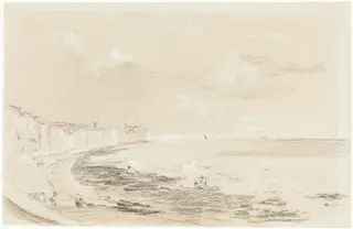 Scene on the South Coast of England