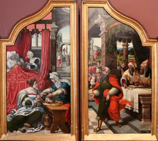 Scènes de la vie de sainte Anne