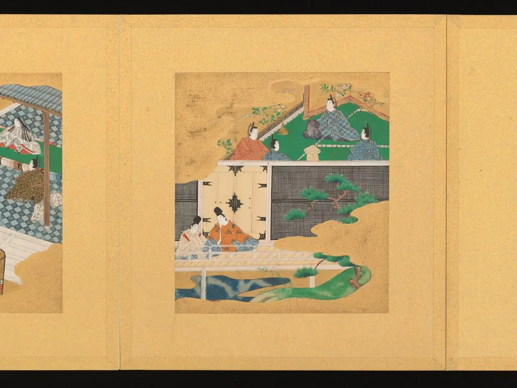Scenes from The Tale of Genji (Genji monogatari)