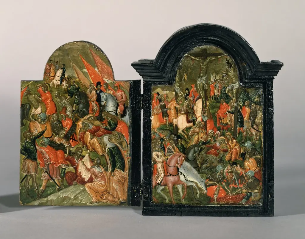 Scenes of Christ's Passion Triptych