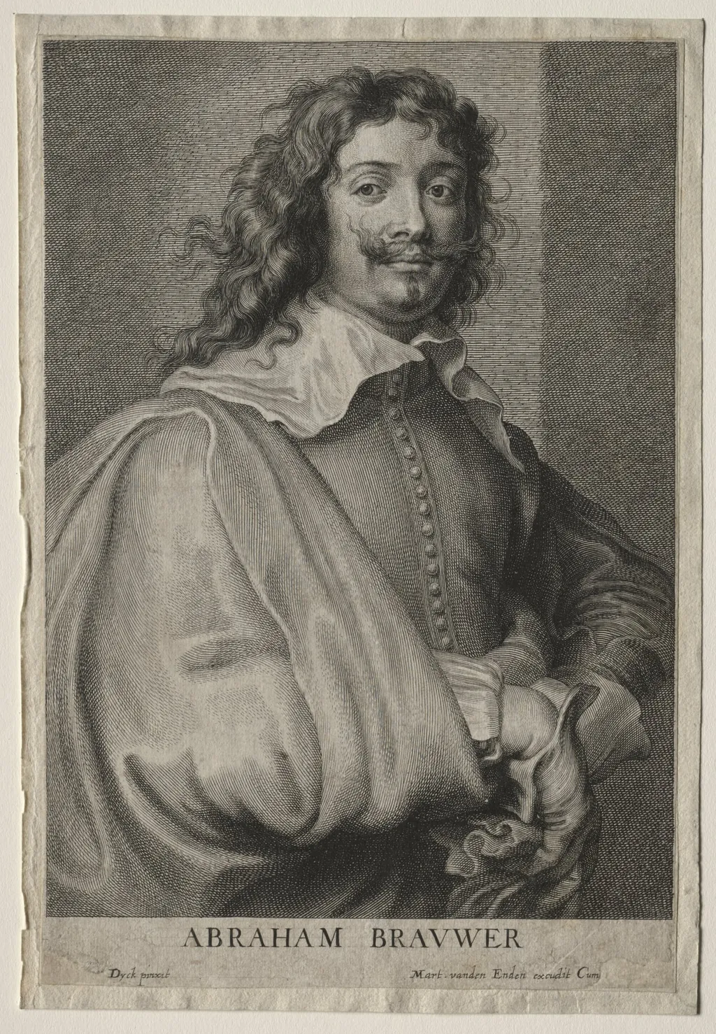 Adrian Brower, by Schelte Adams Bolswert, 1632