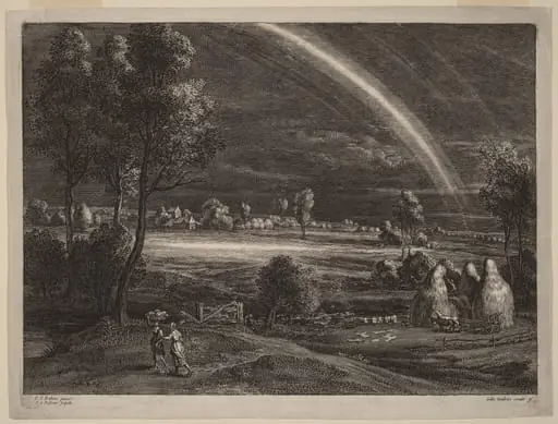 Landscape with a Large Rainbow, by Schelte Adams Bolswert