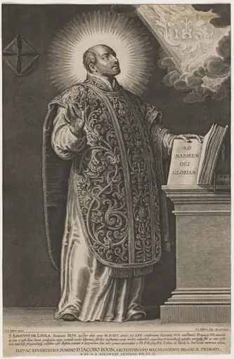 Saint Ignatius de Loyola, by Schelte Adams Bolswert