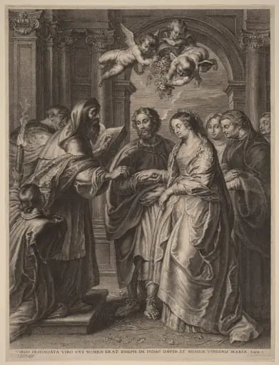 The Marriage of the Virgin, by Schelte Adams Bolswert