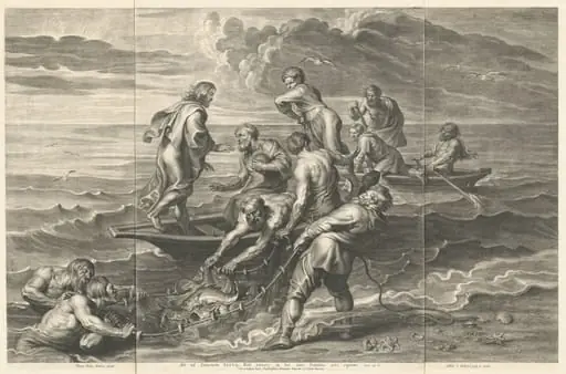 The Miraculous Draught of Fishes, by Schelte Adams Bolswert