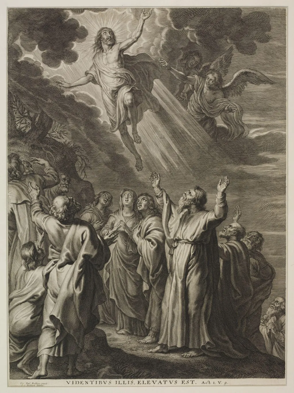 The Ascension, by Schelte Bolswert, 1650