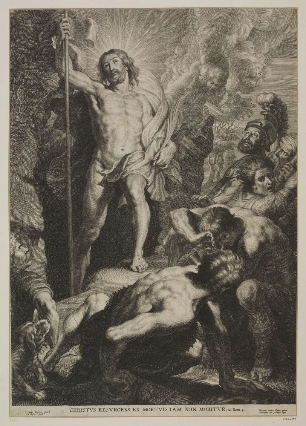The Resurrection, by Schelte Bolswert, 1650