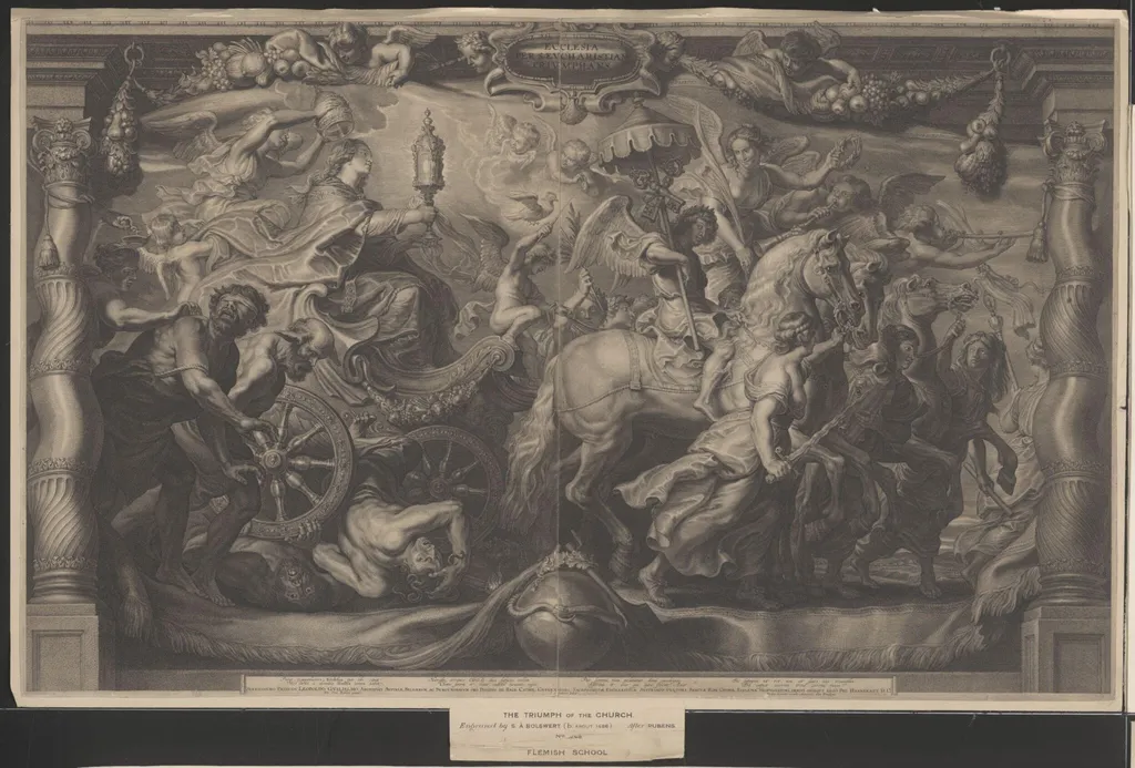 Triumph of the Church, by Schelte Bolswert, 1650