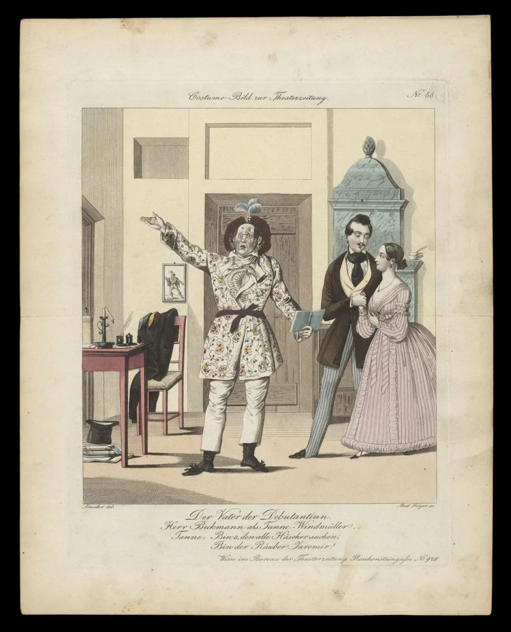 H Beard Print Collection, by Schoeller, 1850