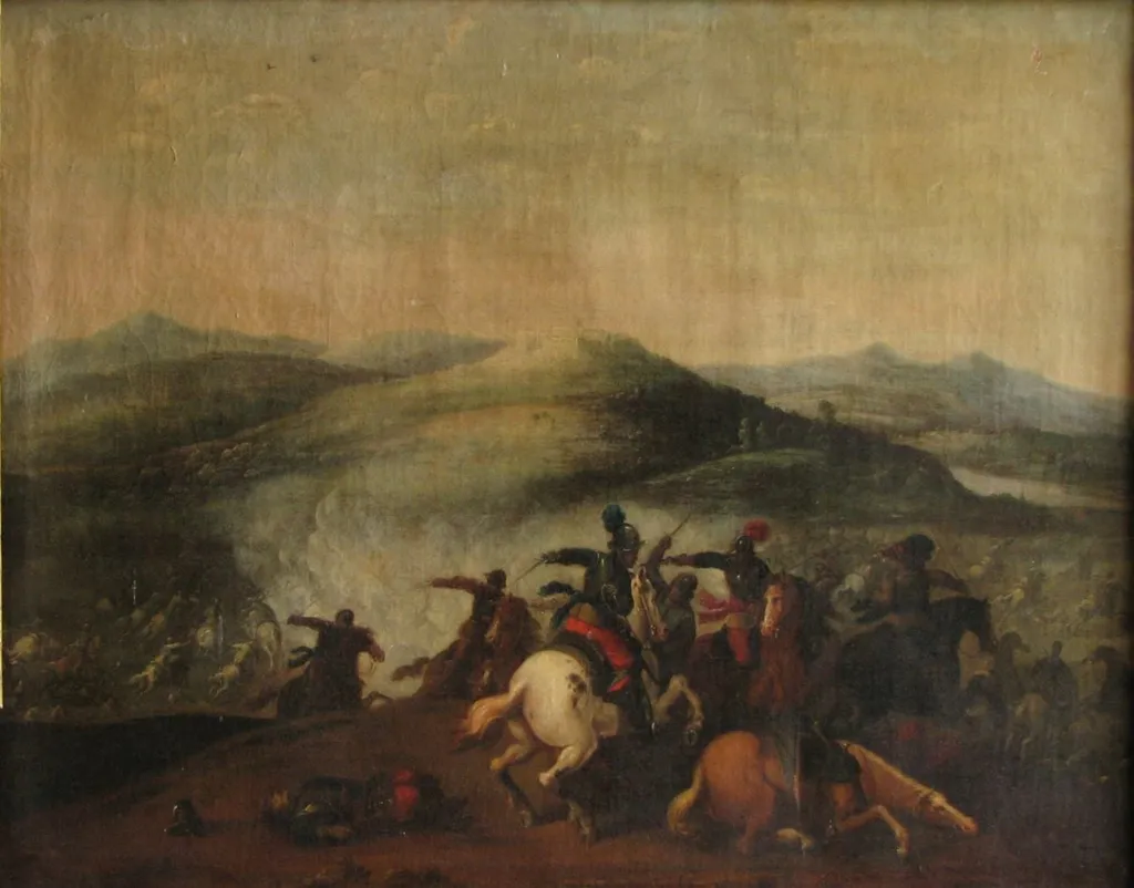 Atac de cavalerie, by Scipione Compagno, unspecified