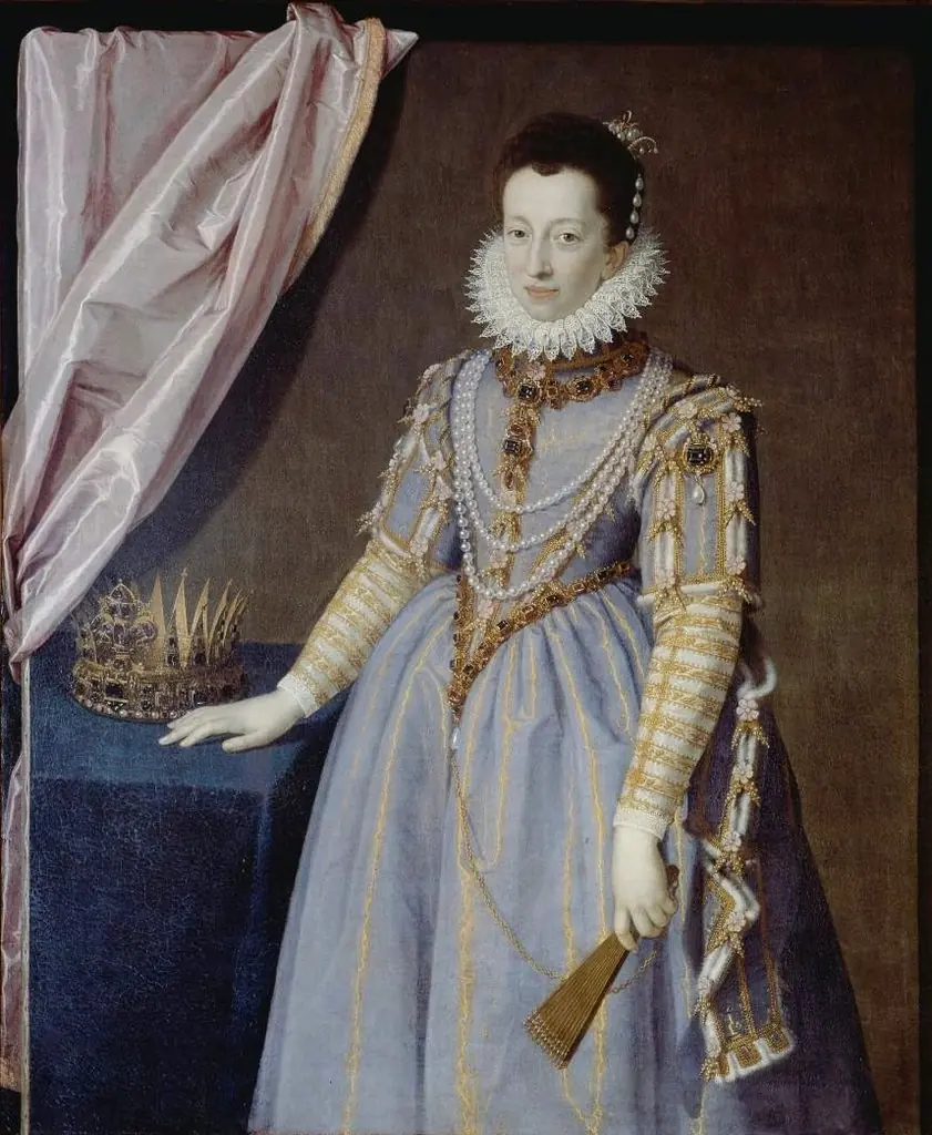 Portrait of Christine of Lorraine, Grand Duchess of Tuscany, by Scipione Pulzone