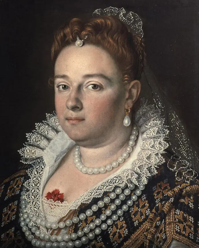 Portrait of Grand Duchess Bianca Capello (1548-1587), by Scipione Pulzone