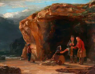 Scotch Fishermen, by Thomas Sword Good