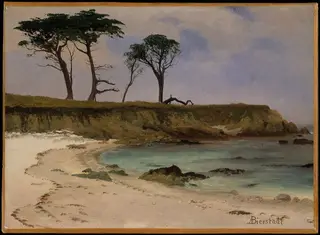 Sea Cove, by Albert Bierstadt
