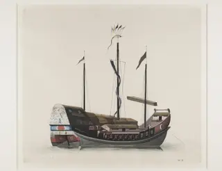 Sea-going ship