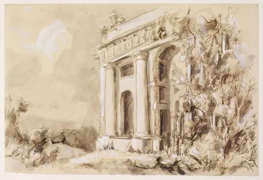 Dashwood Mausoleum, West Wycombe, by Seabrooke