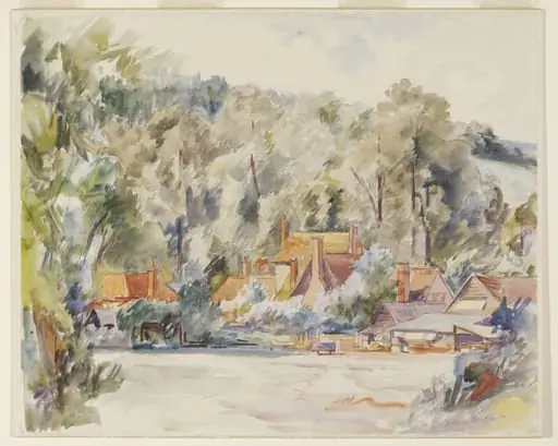 The Chequers Inn, Fingest, by Seabrooke