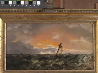 Seascape with a Wreck