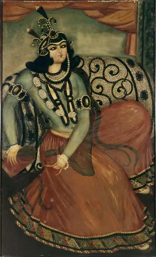 Seated Woman Pouring Wine