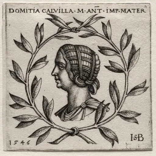 Domitia Calvilla, by Sebald Beham
