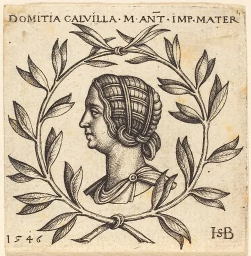 Domitia Calvilla, by Sebald Beham