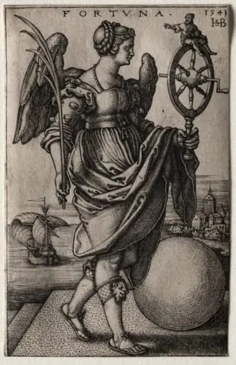 Fortune, by Sebald Beham