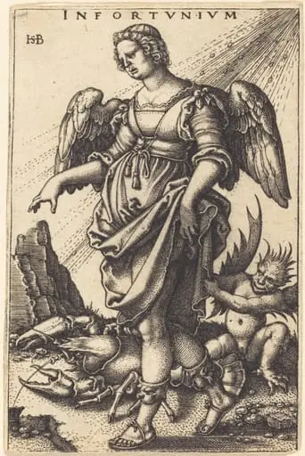 Infortunium (Misfortune), by Sebald Beham