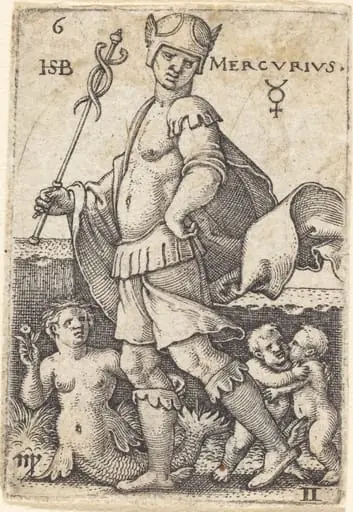 Mercury, by Sebald Beham