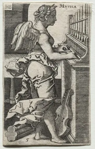 Musica, by Sebald Beham