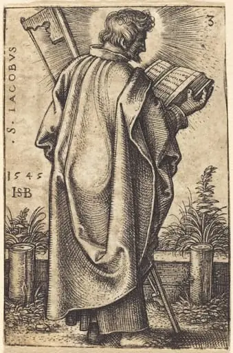 Saint James the Less, by Sebald Beham