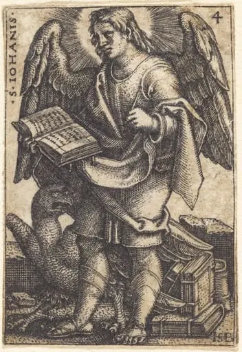 Saint John, by Sebald Beham