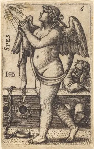 Spes (Hope), by Sebald Beham