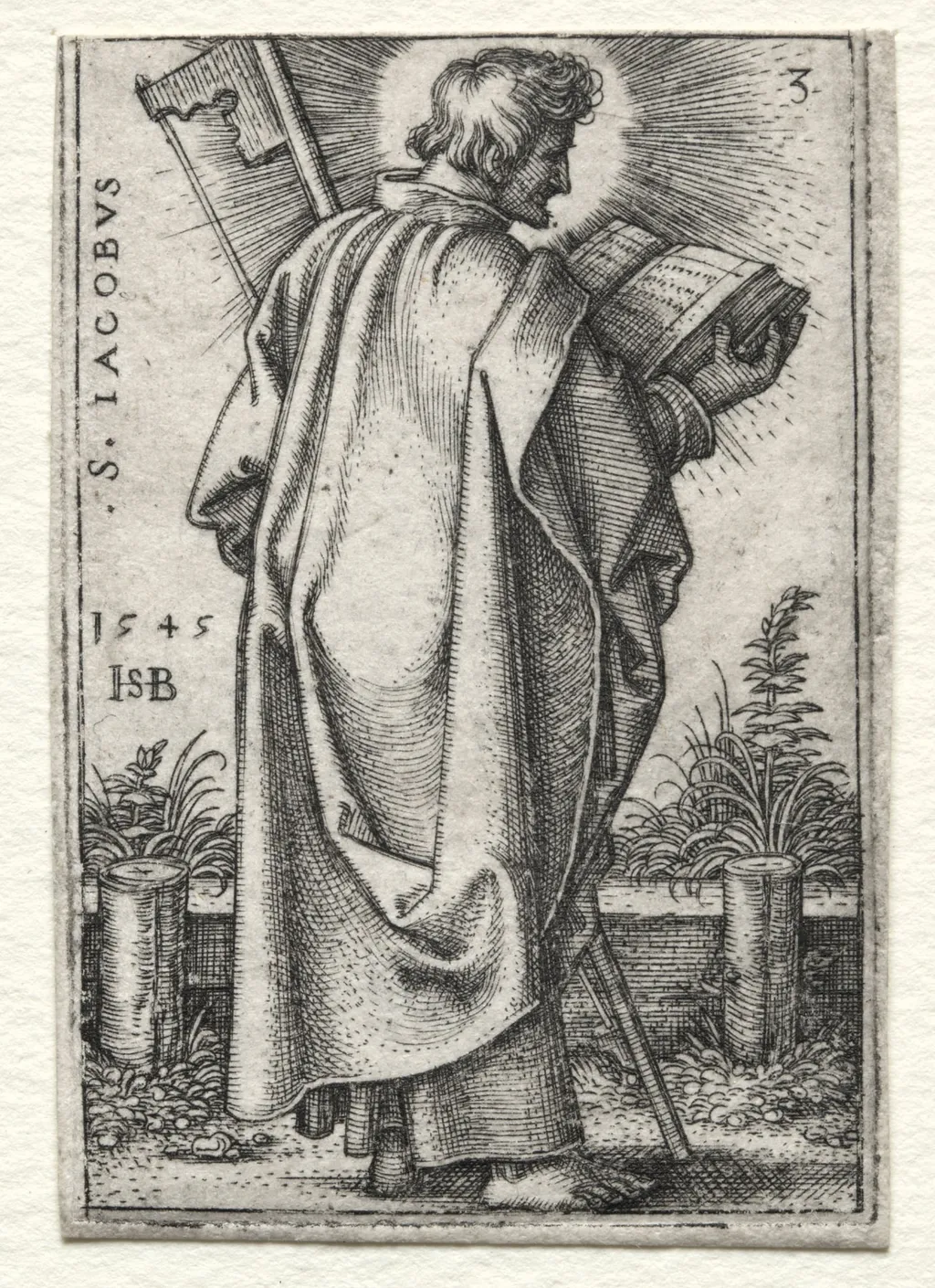 St. James the Less, by Sebald Beham, 1546