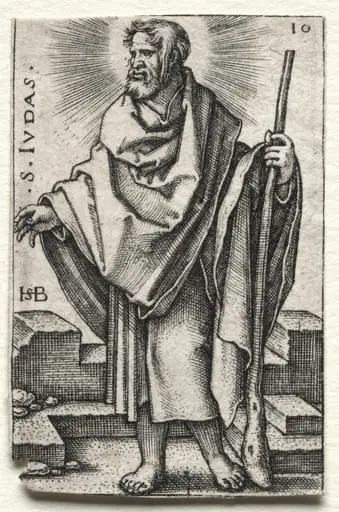 St. Judas, by Sebald Beham