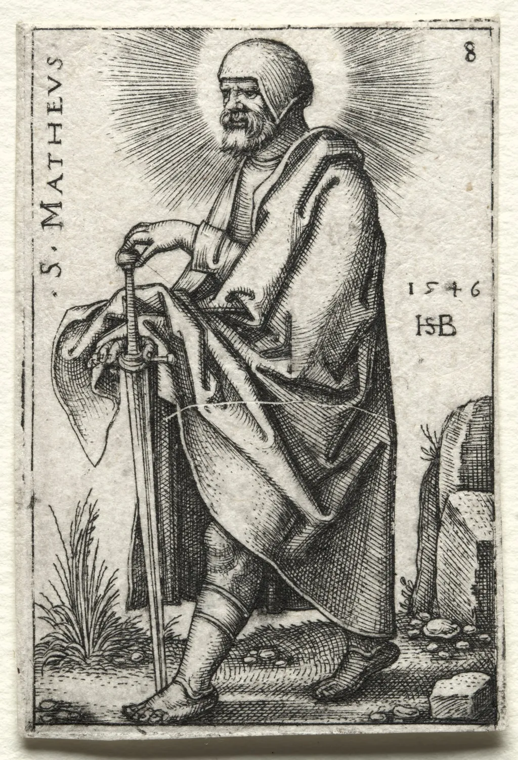 St. Mark, by Sebald Beham, 1546