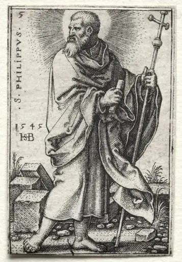 St. Philip, by Sebald Beham