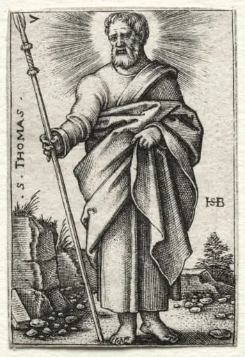 St. Thomas, by Sebald Beham