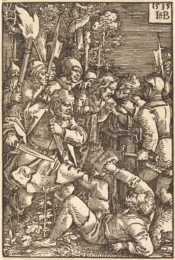 The Betrayal of Christ, by Sebald Beham