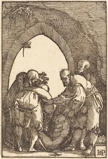 The Entombment, by Sebald Beham