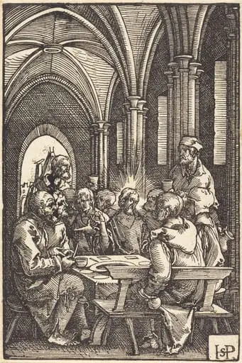 The Last Supper, by Sebald Beham