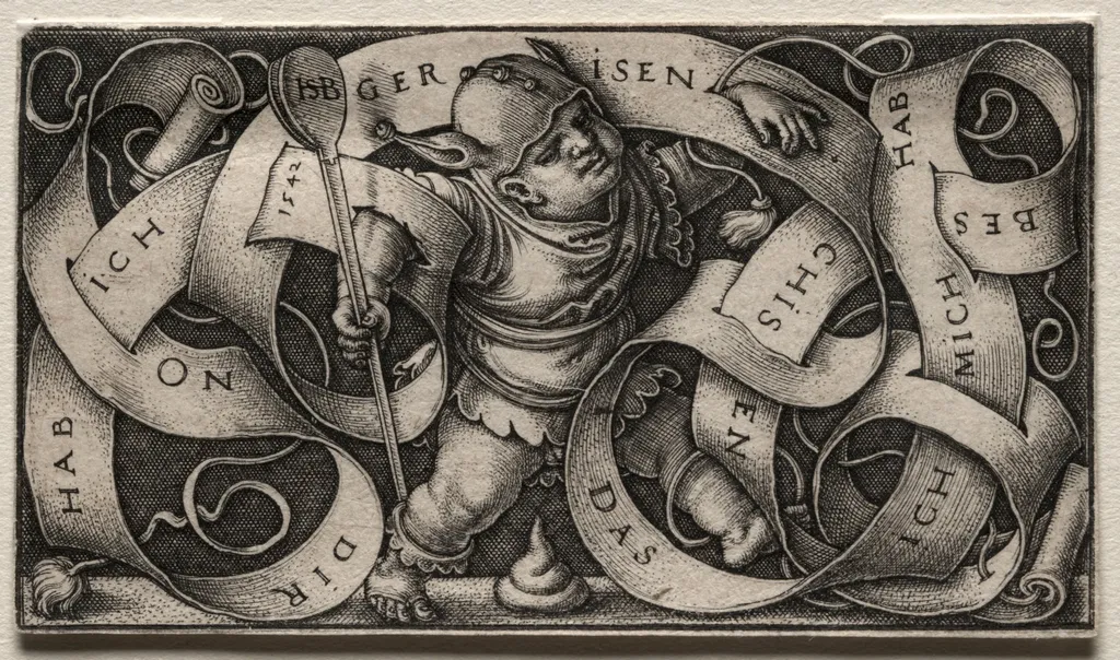 The Little Buffoon, by Sebald Beham, 1542