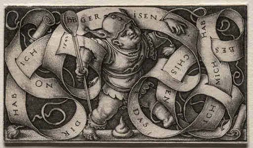 The Little Buffoon, by Sebald Beham